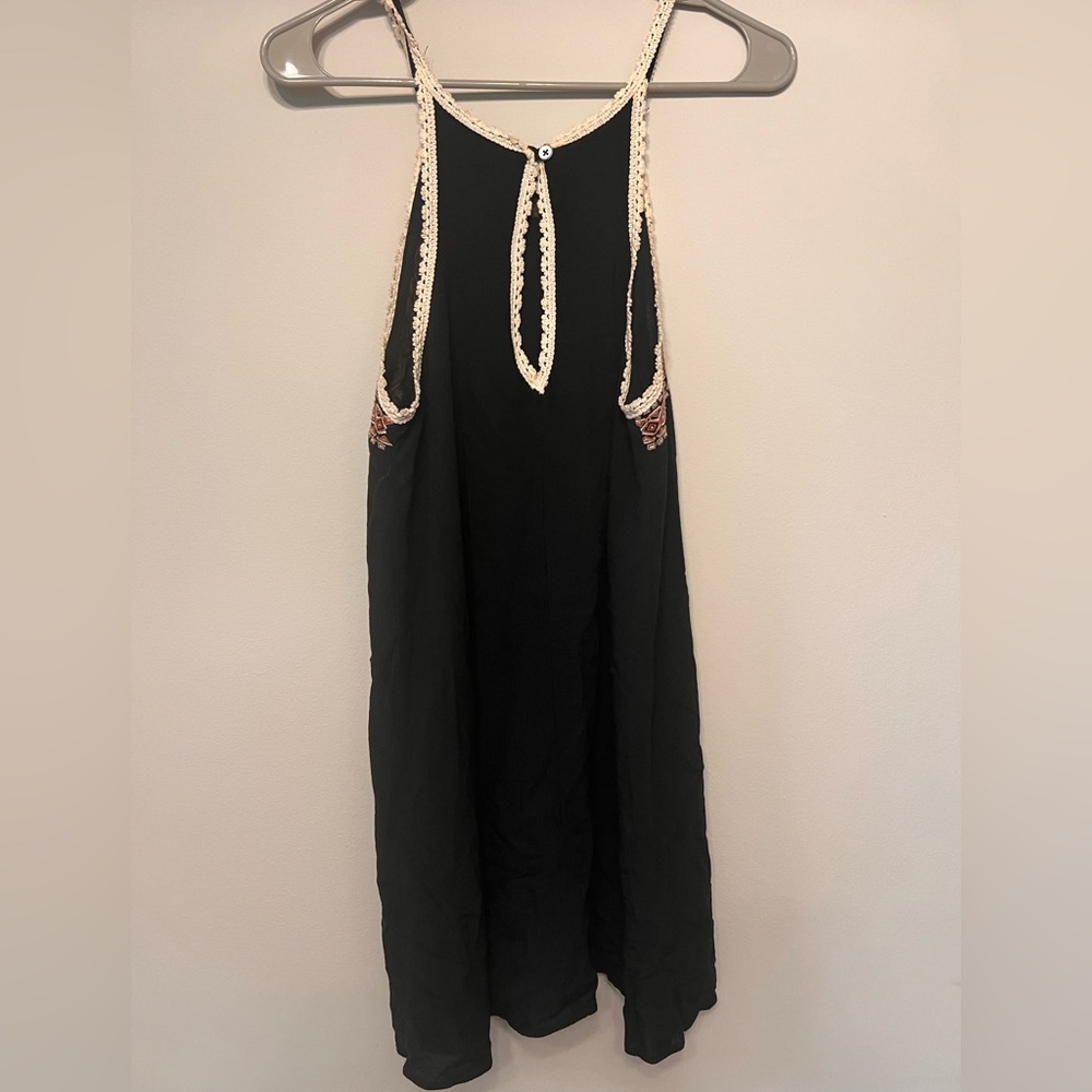 House of Harlow 1960 Black and Cream Midi Dress - Picture 4 of 5